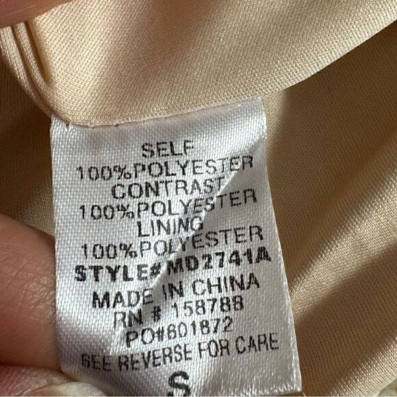 Mable Dress Womens size Small Slip sequin champagne Mini bodycon sparkling Party - Picture 10 of 11